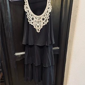 Maurice’s black sleeveless dress